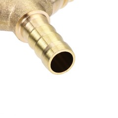 Reducing Barb Hose Fittings Y Shape Pipe Connector Brass 3/8″ x 5/16″ x 5/16″