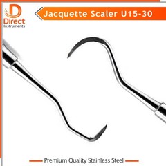 INSTUMAX® U15/30 Jacquette Scaler – Stainless Steel Dental Pick and Hygiene Tool