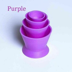 4 Pc/Set Dental Flexible Silicone Dappen Dish Mixing Cup No-Stick Bowl 7/20/40ml