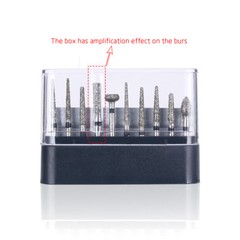 3PC Dental Clinic Diamond Burs Air Turbine Kit Z FG-109 for High Speed Handpiece