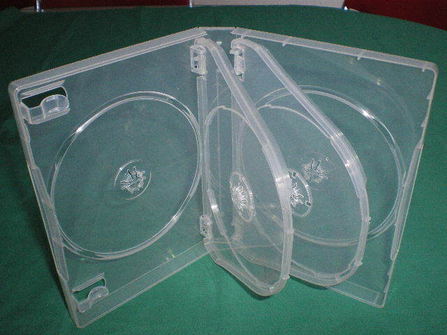 5 PCS 27mm Super Clear Premium Multi-6 DVD Case, BQJ6, Ship 2nd Day Air