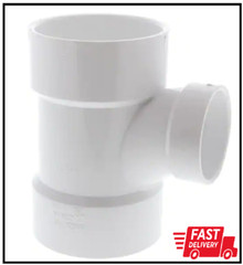 3 In. X 3 In. X 2 In. Pvc Dwv All Hub Sanitary Tee Fitting |