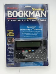 Franklin Bookman MWS-840 Electronic Speaking Dictionary Thesaurus Encyclopedia