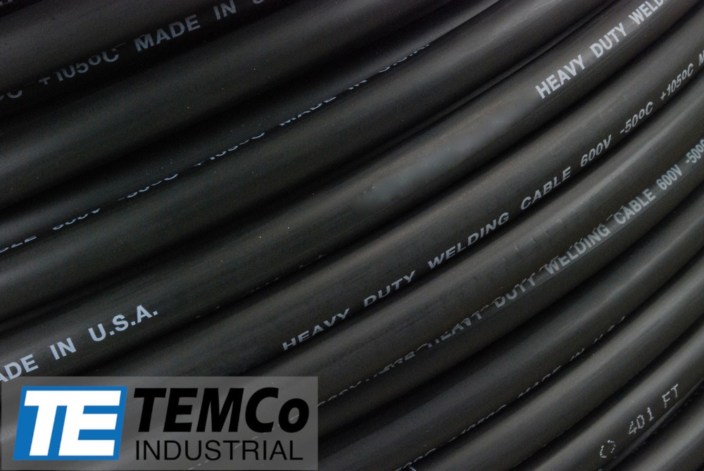 WELDING CABLE 3/0 BLACK 25′ FT BATTERY LEADS USA NEW Gauge Copper AWG Solar