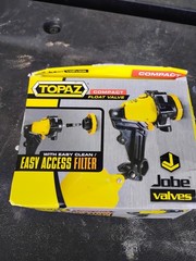 Jobe Valves 1 inch -TPVC0100DLT Topaz Trough Valve