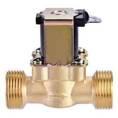 3/4 DC 24V Normally Closed Brass Electric Solenoid Magnetic Valve For Water