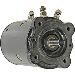 12V Winch Motor, Reversible, 1.7kW, New, 236.5mm Length, 4.524″ OD