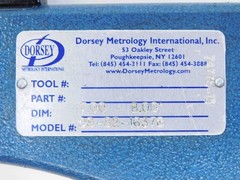 DORSEY METEROLOGY 7 – 8″ SNAP GAGE DS-S2-16376 7.0 8.0 NO INDICATOR USA MADE