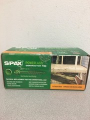 SPAX PowerLags 5/16″ X 5″ L T-40 Hex Washer Head Serrated Structural Screws 50ct