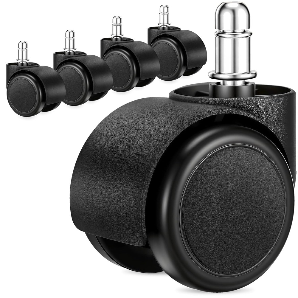 Office Chair Wheels Replacement 5 Pcs 2 Inch Office Chair Casters Heavy Duty