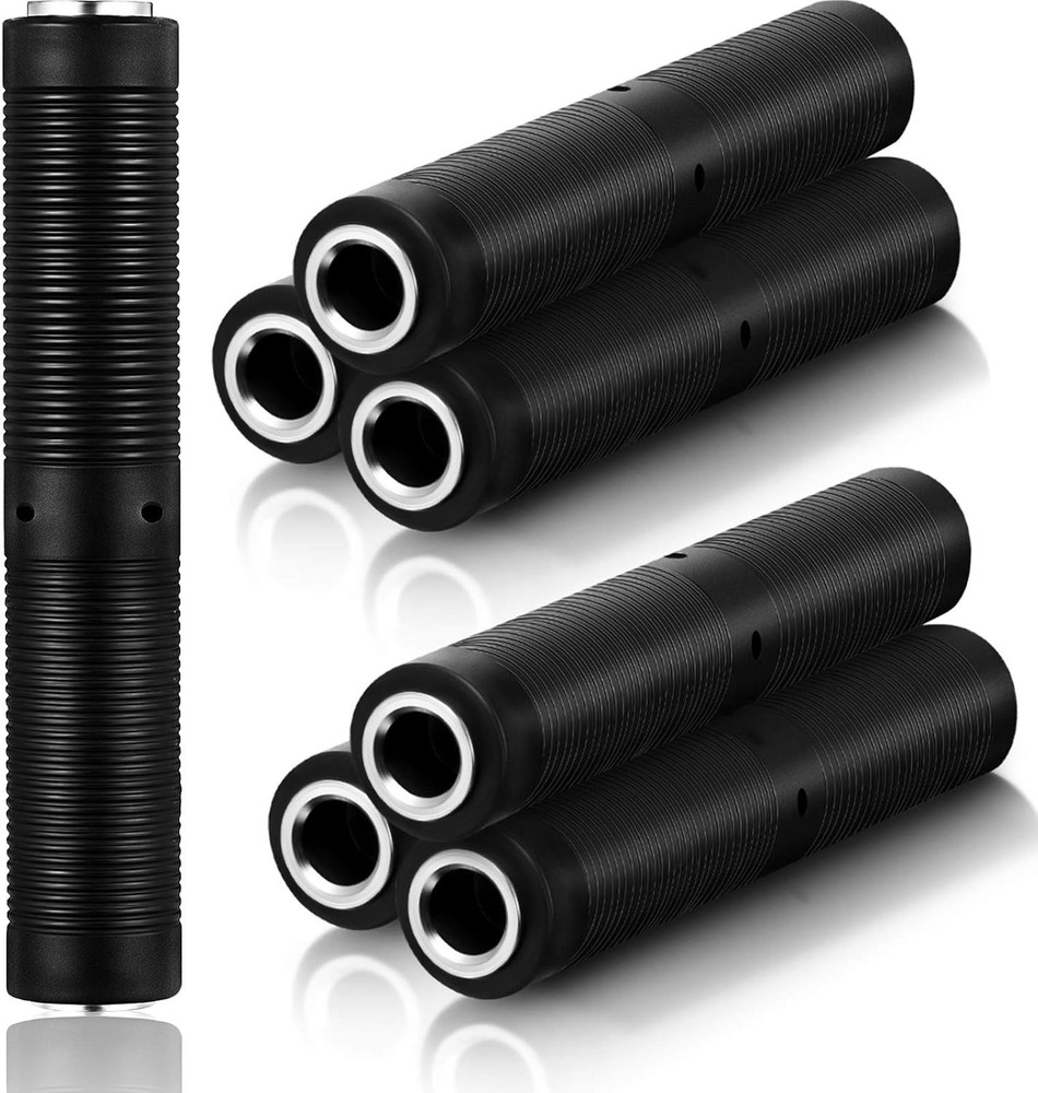 1/4 Inch Female to Female Coupler TRS/TS Audio Connector (6 Pack)