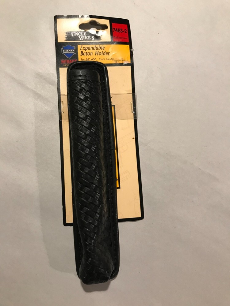 Uncle Mike’s Mirage Basket Weave Pouch for ASP 26″ Foam Handle Baton