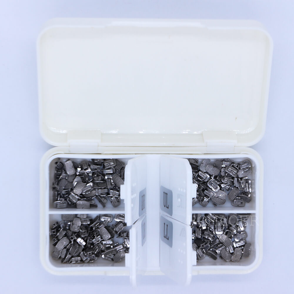 200pc Dental orthodontic 1st molar buccal tubes Roth 022 single tube 50sets/box