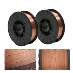 2 Roll ER70S-6 0.023″ (0.6 mm) Mild Steel MIG Welding Wires 10 Lbs Spool Wire