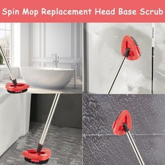 2PCS Mop Replacement Head Base Scrub Brush Mop Head for EasyWring 1-Tank2859