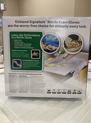 kirkland signature nitrile exam gloves 237 Boxes Of 400 Count