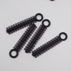 1040Pcs Dental Ligature Rubber Ties Orthodontic Elastic Bands Braces 6 Color