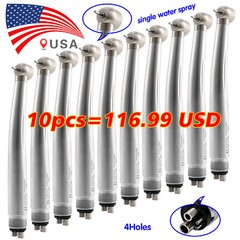 10* Yabangbang Dental High Speed Handpiece Push Turbine 4 Hole Fit NSK Pana Max