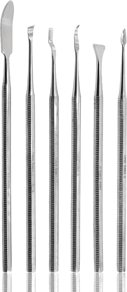 Cynamed Professional Precision Carving Tools Set – 6-Piece- Sculpting, Modeling