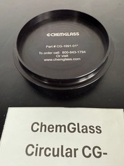 Chemglass CG-1991-01* CIRCULAR TOP HOT PLATE REACTION BLOCK 20mL Scintillation V
