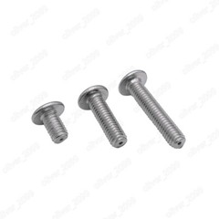 304 Stainless Steel Torx Socket Utrathin Flat Head Hollow Screws M3 M4 M5