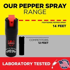 Pepper Spray Maximum Strength Leather Case Self Defense Security Multi PK