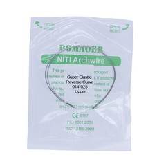 1×Dental Orthodontic Niti Rectangular Arch Wires Reverse Curve 14×25 Upper