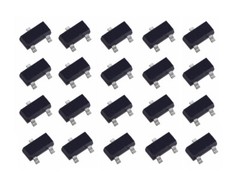 20 Pcs Pack Lot SOT-23 Triodes Transistors SMD NPN BC848BLT1G BC848B BC848 1K
