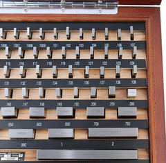 81Pc Steel Gauge Block Set for Calibration of Measuring Equipment Machinist Shop