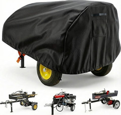 Heavy Duty Log Splitter Cover, Waterproof Oxford Cloth, for 15-45 Ton Gas or Ele