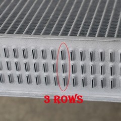 For Toyota Forklift Radiator All Aluminum Core Cooling Radiator 3 Row ASI
