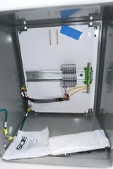 NEW Saginaw SCE-12108ELJ Enclosure Box + Wire Terminal Block (MJ)