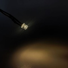 12-24V 3mm 5mm Pre Wired Flat Top LED lights Emitting Diode White Red Green RGB
