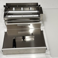 Commercial 12″ Folding Dough Sheeter Manual Pasta Pizza Roller Stainless Steel