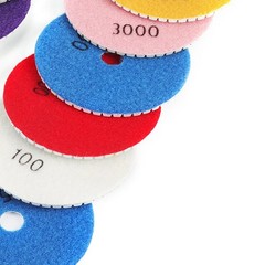 Diamond Polishing Pads 3 or 4 inch Wet/Dry Granite Glass Stone Concrete Marble