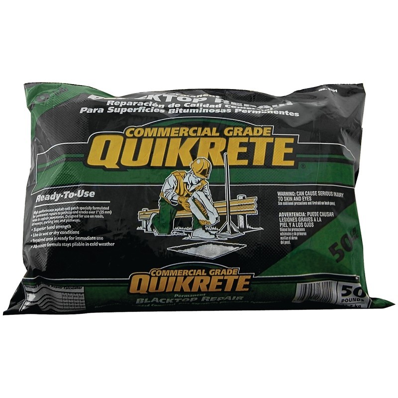 Quikrete 1701 Series 17015-59 Permanent Blacktop Repair, Solid, Black/Brown, Sou