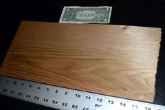 Butternut Raw Wood Veneer Sheet 7 x 16 inches 1/42nd 7772-34