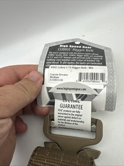 High Speed Gear HSGI COBRA 1.75” Rigger Belt Coyote Brown Medium