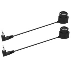 TRS 3.5mm MIDI Cable 2-Pack 1-FT / 30CM Type-A TRS 3.5mm to MIDI 5 Pin Din Ca.