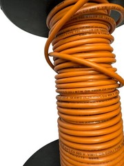 CME E102470 Orange Machine Tool Insulated Wire 10 AWG Approx 45′ Long, 2 lbs