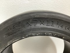 Fork Lift Tire 16-1/4x7x11-1/4 Smooth Press On New Globe Star A220714259 GJG