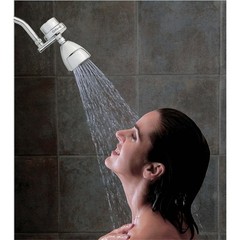 Easy to Install Inline Shower Attachment with 1 Cartridge for