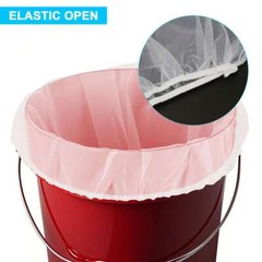 5 Pieces Paint Strainer Bags 5 Gallon White Fine Mesh Filters Elastic Opening