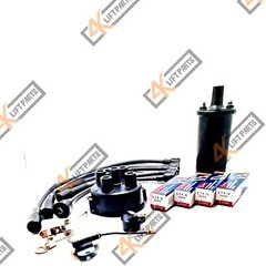 CONTINENTAL ENGINE IGNITION TUNE UP KIT EARLY F162 F163 12 VOLTS W/CLIP DOWN CAP