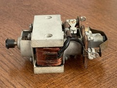QTY(2) Vintage DC Motor, Pittman Style Open Frame, Wound Field, Bell & Howell?