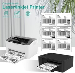 4″ x 3-1/3″ Return Address Shipping labels 6 Per Sheet 6 UP for Laser & Inkjet