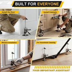 Labor Saving Arm Jack 2 Pack, 440LBS Capacity, 15 Inch Multi-Functional Lifti…