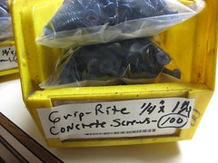 100 pcs 1/4″ x 1-1/4″ CONCRETE MASONRY cement SCREWS anchors PHILLIPS FLAT head
