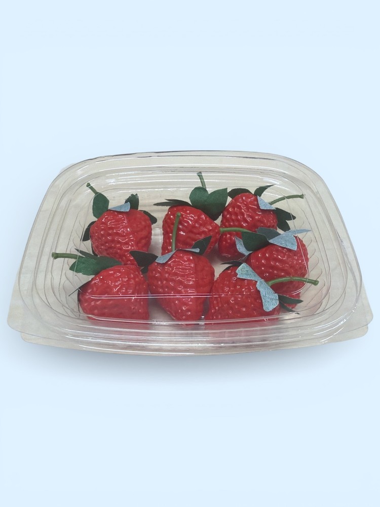 CONTAINER CLEAR 8oz Plastic with Lid Versa Pak H58WN-1 400ct