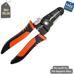 Wire Strippers Crimping Pliers Tool 5in1 Crimper Cutter 10-20 Awg Electric Wire